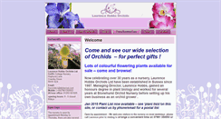 Desktop Screenshot of laurencehobbsorchids.co.uk